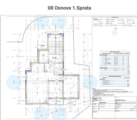 Land plot with a residential building with 8 apartments and a swimming pool in Donja Lastva — photo 4